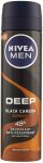 Nivea Men Deep Black Carbon Espresso dezodor 150ml