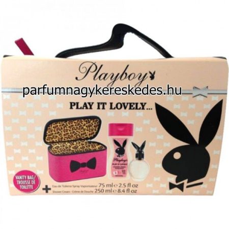 Playboy Play It Lovely piperetáskás ajándékcsomag