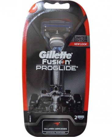 Gillette Fusion Proglide borotvakészülék (borotva + 2 betét)  McLaren Mercedes Edition