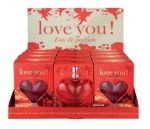 Real Time Love You Red Display EDP 100ml 12db  + 1 Tester