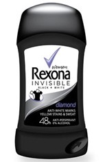 Rexona Invisible Black + White Diamond deo stick 40ml