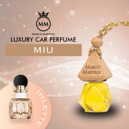 Marco Martely Miu autóillatosító 7ml - Miu Miu Miutine