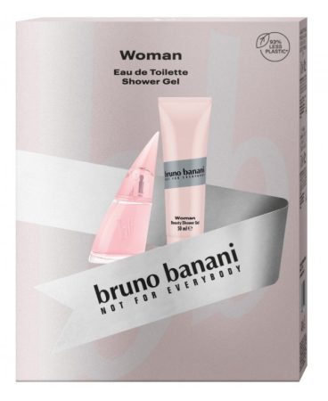 Bruno Banani Woman ajándékcsomag (30ml edt + 50ml tusfürdő)