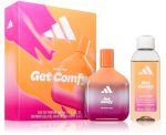   Adidas Vibes Get Comfy ajándékcsomag ( EDP 100ml + tusfürdő 100ml )