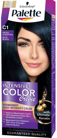 Schwarzkopf Palette Intensive Color Creme C1 Zafírfekete krémhajfesték