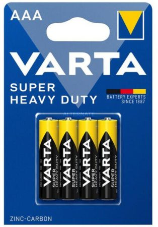 Varta AAA Super Heavy Duty Alkaline ceruza elem 4db
