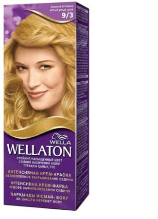 Wella Wellaton tartós intenzív krémhajfesték 9/3 aranyszőke 50ml