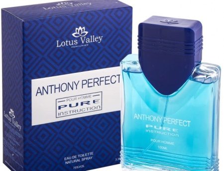 Lotus Valley Anthony Perfect Pure Instruction Men EDT 100ml