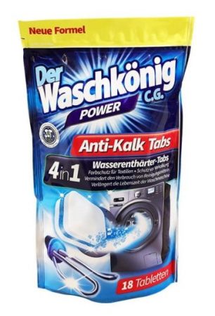 Der Waschkönig vízlágyító tabletta mosógéphez 18db