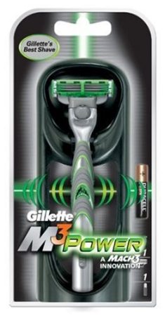 Gillette Mach3 Power borotvakészülék + betét + elem