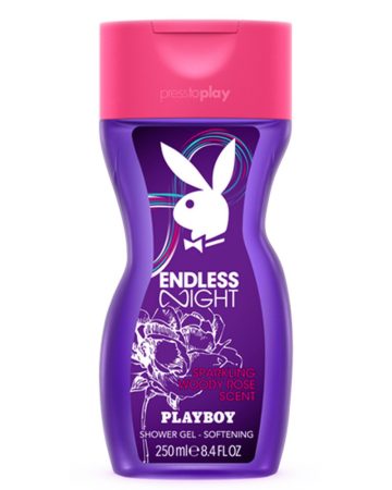 Playboy Endless Night  For Her Tusfürdő Sparkling Woody Rose Scent 250ml