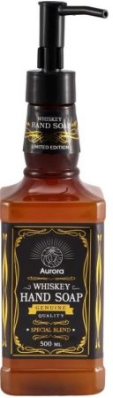 Aurora Whiskey Scent Hand Soap Exkluzív Folyékony Szappan 480ml