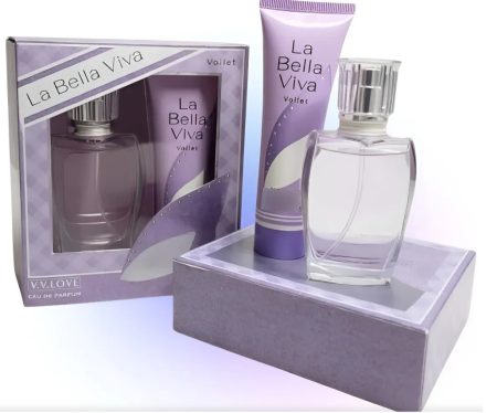 V.V.Love La Bella Viva Violet ajándékcsomag ( Parfüm EDP 30ml + Testápoló 50ml )