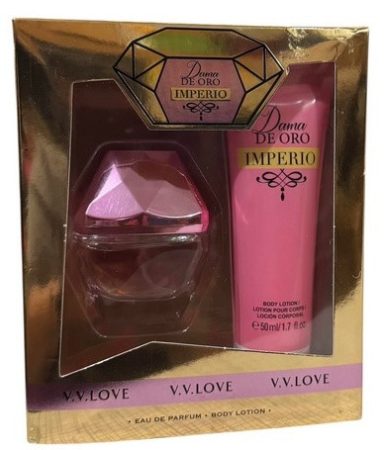 V.V.Love Dama De Oro Imperio ajándékcsomag ( Parfüm EDP 30ml + Testápoló 50ml )