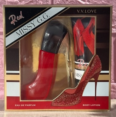 V.V.Love Missy G.G. Red ajándékcsomag ( EDP 30ml + Testápoló 50ml )