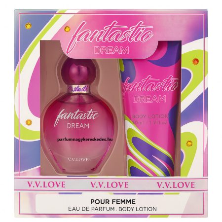 V.V.Love Fantastic Dream ajándékcsomag ( Parfüm EDP 30ml + Testápoló 50ml )