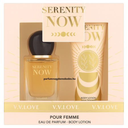 V.V.Love Serenity Now ajándékcsomag ( Parfüm EDP 30ml + Testápoló 50ml )