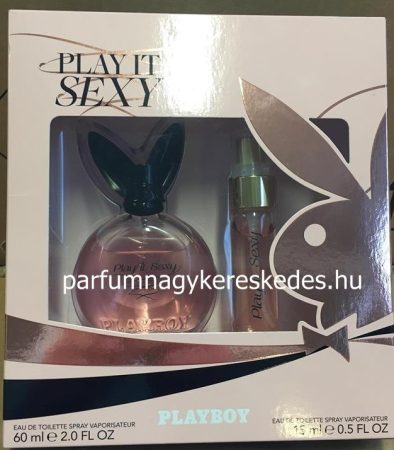 Playboy Play It Sexy ajándékcsomag ( EDT 60ml + EDT 15ml )