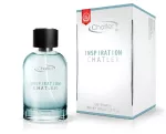 Chatler Inspiration EDP 100ml férfi parfüm világoskék üvegben fekete kupakkal és díszdobozzal - Chatler parfüm nagyker