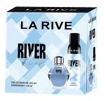 La Rive River Of Love ajándékcsomag (EDP + Dezodor)
