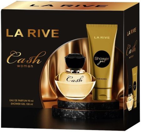 La Rive Cash Women ajándékcsomag (EDP + Tusfürdő)