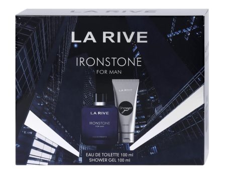 La Rive Ironstone Man ajándékcsomag (EDT + Tusfürdő)
