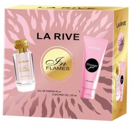 La Rive In Flames ajándékcsomag (EDP + Tusfürdő)
