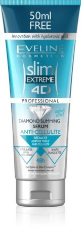 Eveline Slim Extreme 4D Diamond anti-cellulit karcsúsító szérum hialuronsavval 250ml