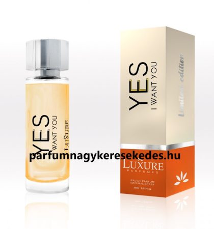 Luxure Yes I Want You Women EDP 30ml / Emporio Armani Because It's You parfüm utánzat