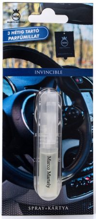 Marco Martely Invicible Spray + Kártya autóillatosító - Paco Rabanne Invictus