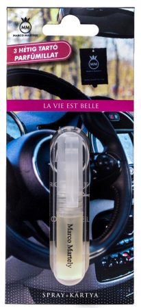 Marco Martely La Vie Est Belle Spray + Kártya autóillatosító - Lancome La Vie Est Belle
