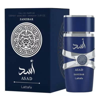 Lattafa Asad Zanzibar 100ml EDP férfi parfüm nagykereskedelmi értékesítésre