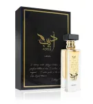 Lattafa Adeeb EDP 80ml unisex arab parfüm üveg díszes kupakkal és fekete arany díszdobozzal - Lattafa parfüm nagyker