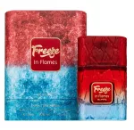 Riiffs Freeze in Flames Extrait de Parfum 100ml unisex arab parfüm piros-kék színátmenetes üvegben és dobozzal - Riiffs parfüm nagyker