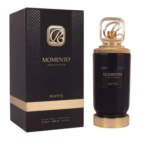 Riiffs Momento Extrait de Parfum 100ml Unisex parfüm fekete üvegben és díszdobozban - Riiffs parfüm nagyker