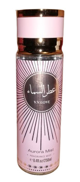 V.V.Love Aurora Mist testpermet 250ml / Lattafa Haya