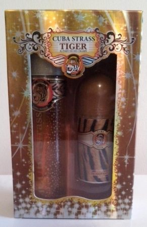 Cuba Tiger Strass ajándékcsomag (edt+deo)