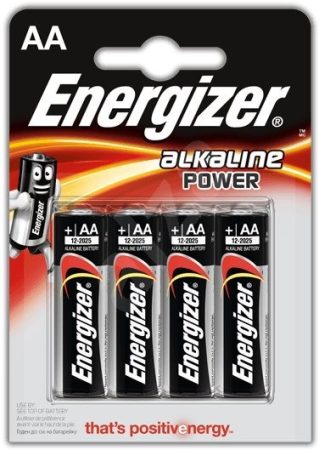 Energizer AA Alkaline Power ceruza elem 4db (LR6)