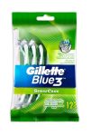 Gillette Blue3 Sensitive Eldobható Borotva 12db-os