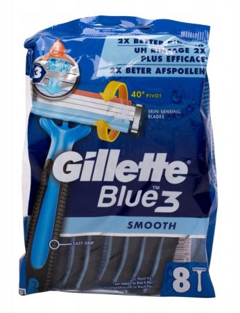 Gillette Blue3 Smooth eldobható borotva 8db-os