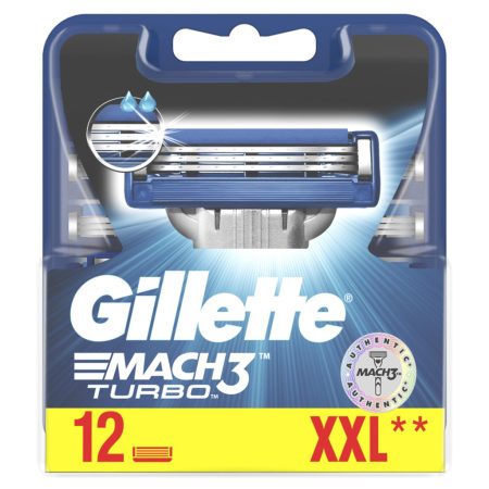 Gillette Mach3 Turbo borotvabetét 12db-os