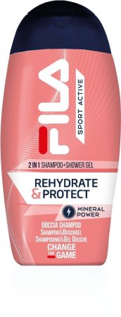 Fila Sport Active Rehydrate & Protect 2in1 sampon és tusfürdő gél 250ml