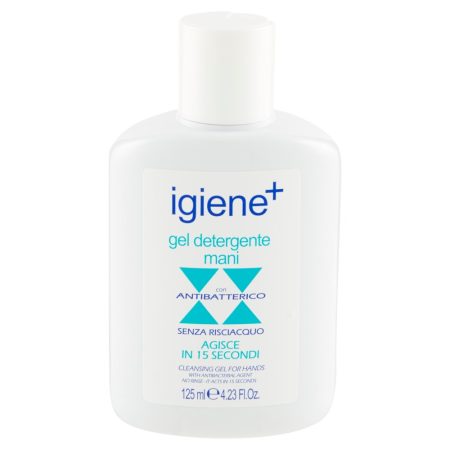 Igiene+ Antibakteriális kézfertőtlenítő gél 125ml