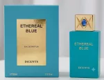 Iscents Ethereal Blue EDP 100ml kék parfüm üveg arany kupakkal és dobozzal - Iscents parfüm nagyker