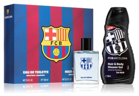 FC Barcelona ajándékcsomag ( EDT 100ml + Tusfürdő 300ml )