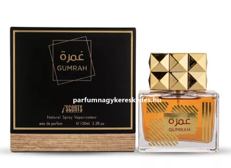 iScents Gumrah 100ml EDP doboz és üveg - Lattafa Khamrah parfüm utánzat nagykereskedés