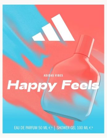 Adidas Vibes Happy Feels ajándékcsomag ( EDP 50ml + tusfürdő 100ml )