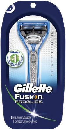 Gillette Fusion Proglide Silvertouch borotvakészülék (borotva + 1 betét)