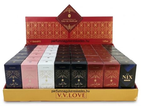V.V.Love Arab Parfüm Display EDP 30ml 48db II