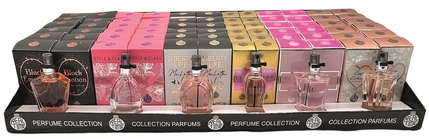 Real Time Women display 72 x EDP 15ml 6x EDP 15ml TESTER RTM-D 32 Real Time Women display 72 x EDP 15ml 6x EDP 15ml TESTER RTM-D 32